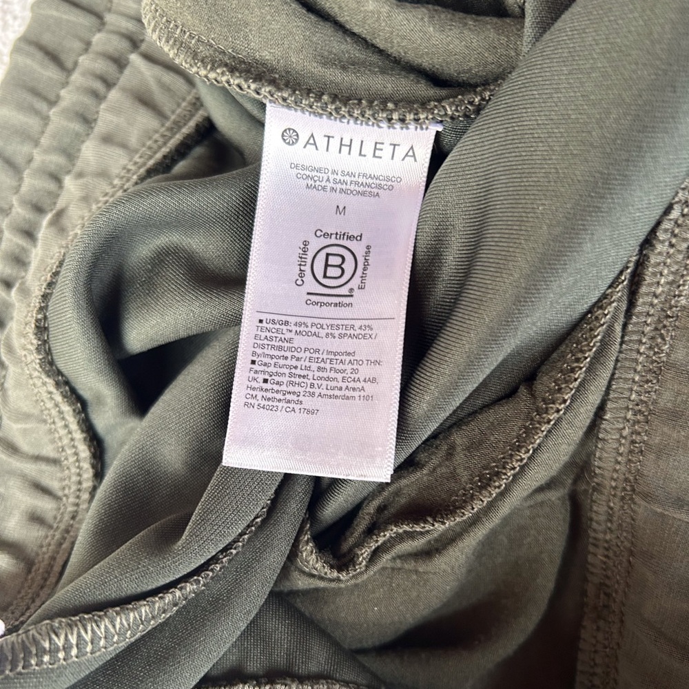 athleta sea soft cropped wide leg pants - Picture 9 of 10